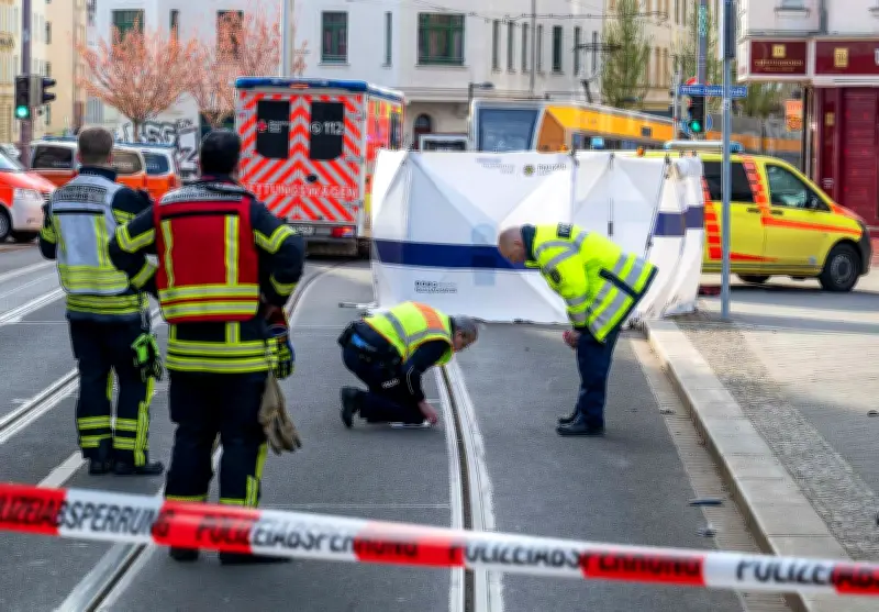Schwerer Straßenbahnunfall in Leipzig: Neunjähriger Junge lebensgefährlich verletzt