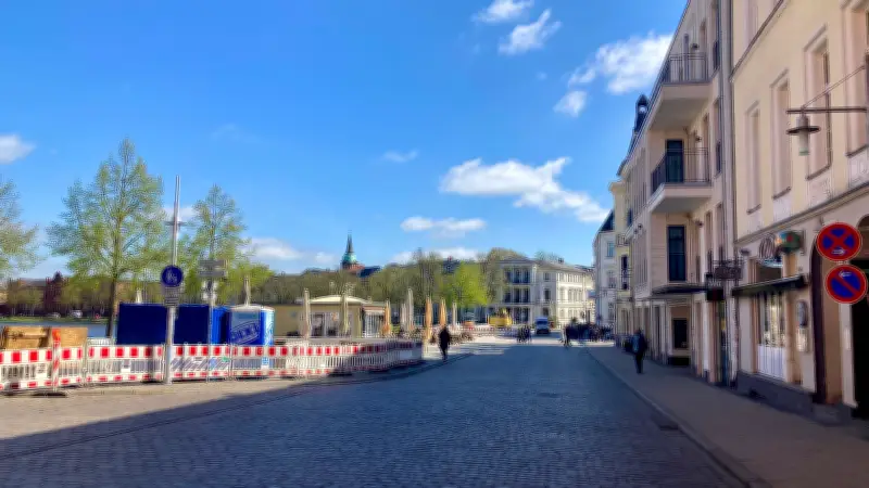 Schwerin: Straßensperren, Umleitungen und neue Fußgängerzonen ab April