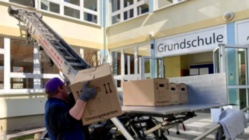 Seelandschule Nachterstedt: Fünf-Millionen-Sanierung erfordert Umzug ins Ausweichquartier