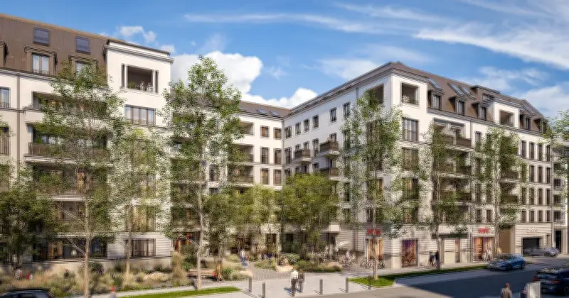 Sendlinger Loch: Grundsteinlegung für 186 Mietwohnungen