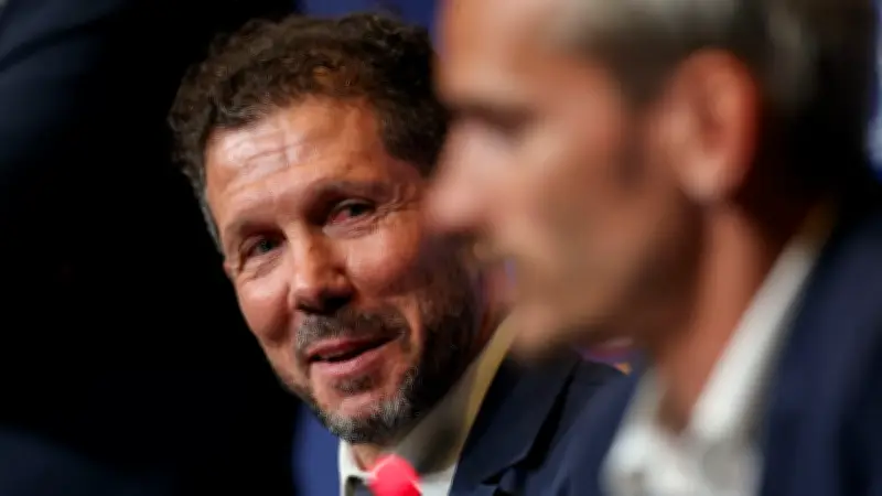 Simeone hält emotionale Abschiedsrede für Griezmann vor Champions-League-Duell