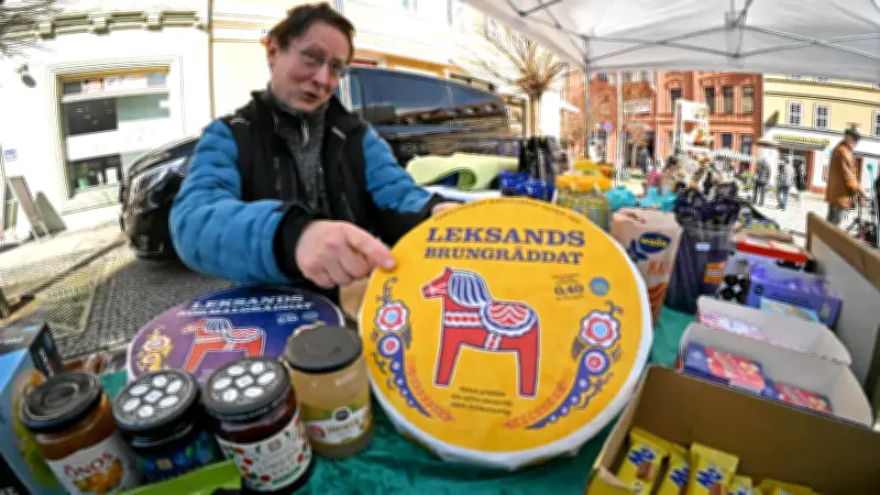 Skandinavische Genüsse auf Ascherslebener Wochenmarkt: Uwe Bischoffs nordische Spezialitäten