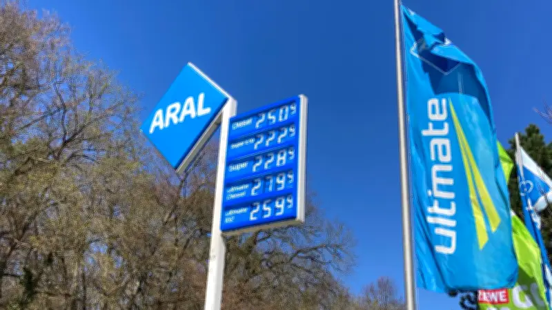 Spritpreis-Explosion in MV: Diesel knackt 2,50-Euro-Marke an Aral-Tankstellen