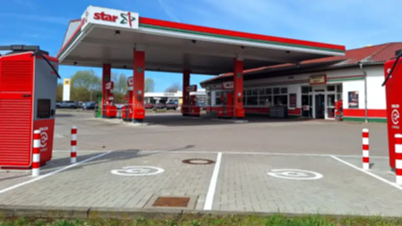 Star-Tankstelle in Bernburg abgesperrt: Das ist der wahre Grund