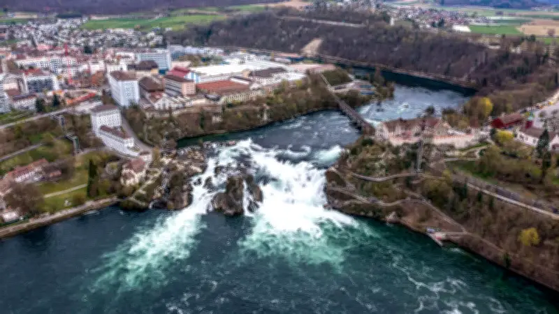 Surfen am Rheinfall: Neues Hotel mit Indoor-Surfanlage an Europas größtem Wasserfall geplant