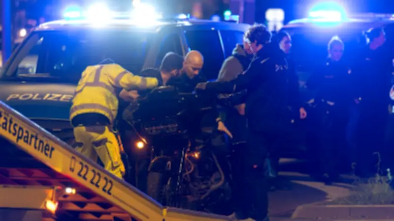 Tödlicher Motorradunfall in Frankfurt: Harley-Fahrer (25) prallt gegen Schild