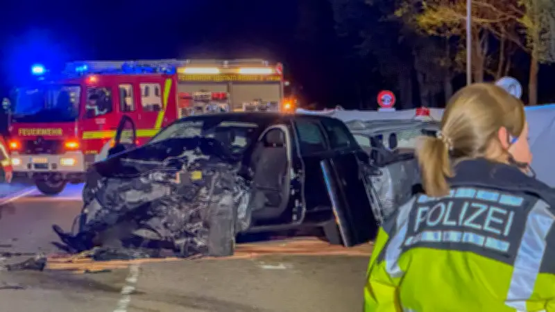 Tödlicher Verkehrsunfall in Ubstadt-Weiher: 22-Jährige stirbt nach Vorfahrtsmissachtung