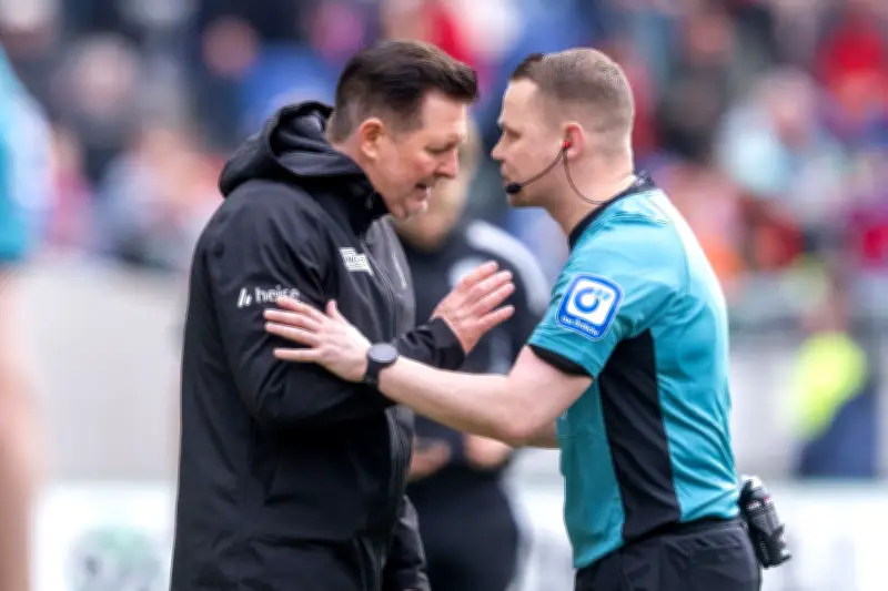 Titz nach 1:1 gegen Elversberg: Hannover-Coach kritisiert Schiedsrichter scharf