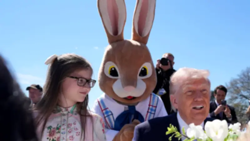 Trump feiert Ostern mit Iran-Kriegs-Rhetorik: Bizarre Szenen im Weißen Haus
