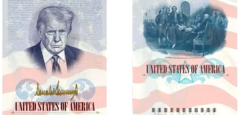 Trump-Gesicht auf US-Reisepass: Limitierte Sonderausgabe