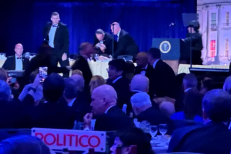 Trump nach Evakuierung: Schütze festgenommen bei Medien-Dinner in Washington