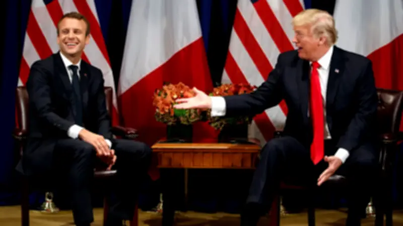 Trump verspottet Macron erneut: Sticheleien gegen Ehefrau und scharfe Nato-Kritik