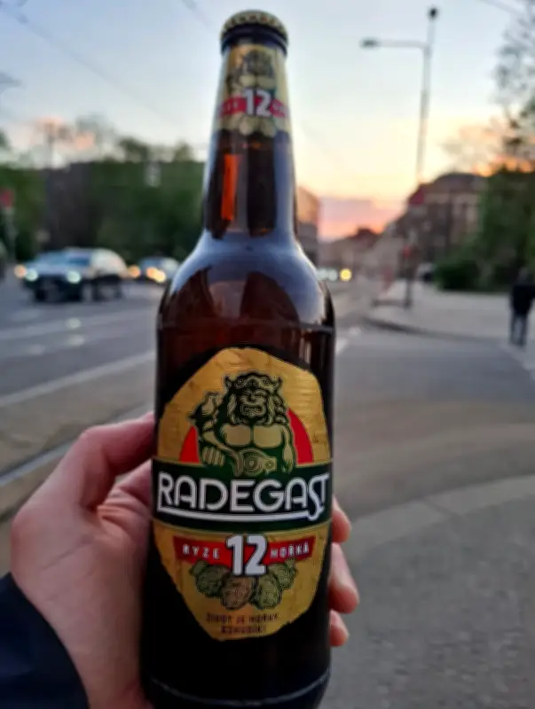 Tschechisches Bier Radegast erinnert an Heimat in Prag