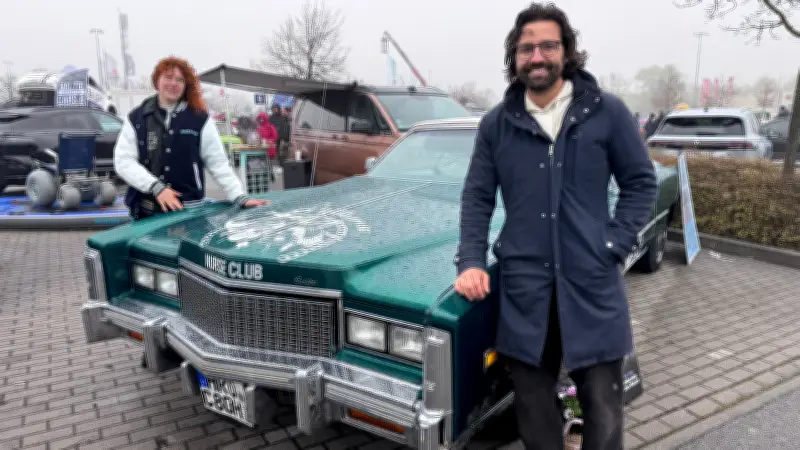 Tuner-Treffen in Bentwisch: Cadillac als Wünschewagen sorgt für emotionale Momente