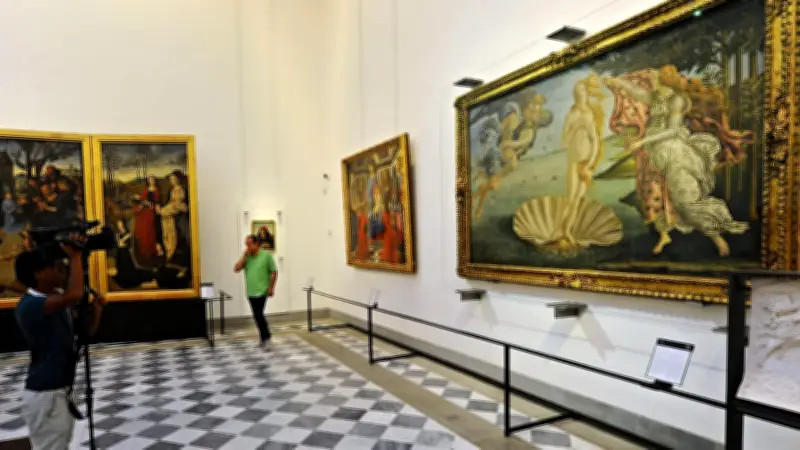 Uffizien mauern Türen zu: Hacker-Angriff löst Angst vor spektakulärem Kunstraub aus