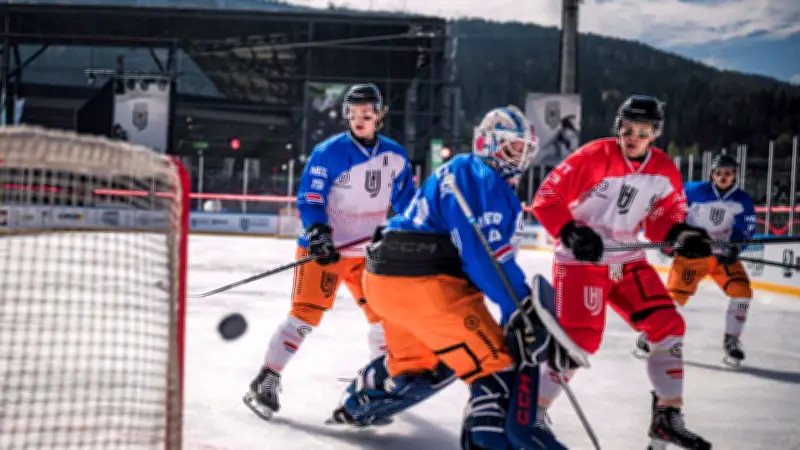 Ultimate Hockey 3x3: Weltpremiere in Innsbruck live auf BILD.de