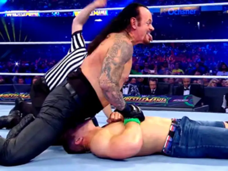 Undertakers WrestleMania-Comeback: Wie WWE das Dream-Match gegen Cena inszenierte