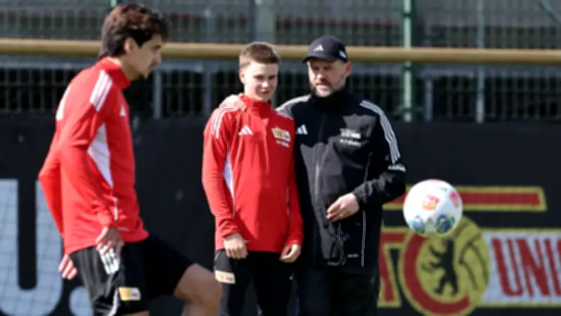 Union Berlins Wunderkind: Linus Güther trainiert erstmals mit den Profis