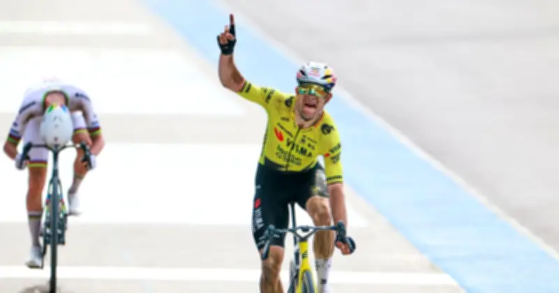 Van Aert triumphiert bei Paris-Roubaix: Pogacar verpasst historischen Sieg