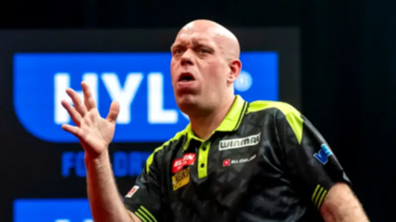 Van Gerwen attackiert deutschen Darts-Star: „Nicht besonders clever“ und „versucht witzig zu sein“