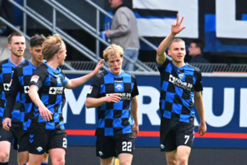 Vier Tore von Bilbija: Paderborn gewinnt spektakuläres Fußball-Feuerwerk gegen Magdeburg