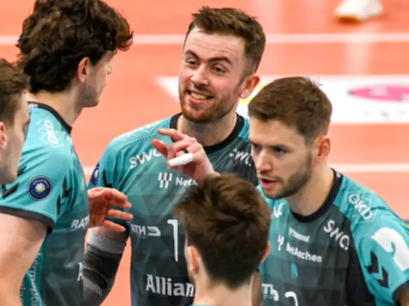 Volleyball-Bundesliga: SWD powervolleys Düren ziehen nach Berlin ins Playoff-Halbfinale ein