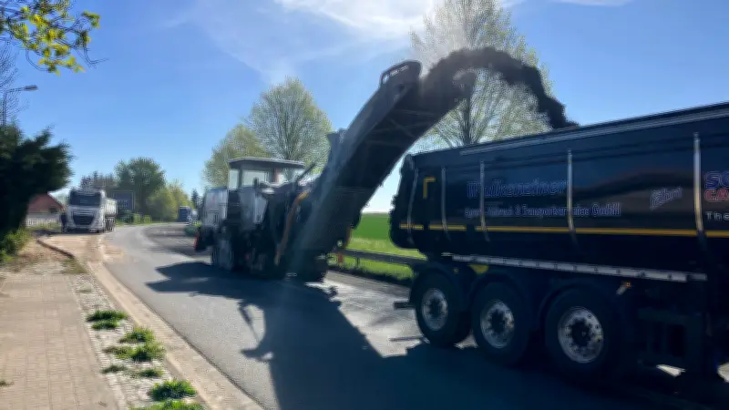 Vollsperrung der B192 bei Waren: Autofahrer suchen Schleichwege