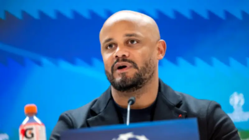 Vor CL-Knaller: Kompany gibt Pressekonferenz eine beeindruckende Lektion