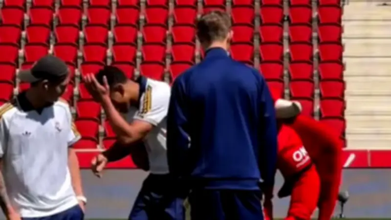 Vor Real Madrid-Spiel: Mallorca-Maskottchen attackiert Jude Bellingham