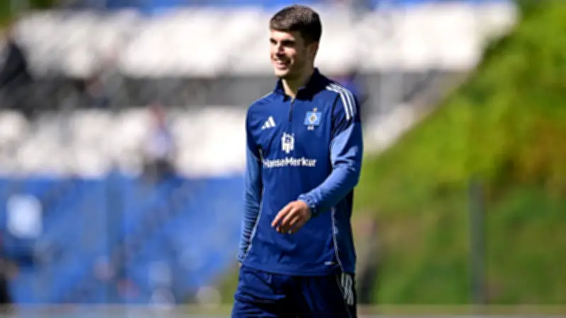 Vuskovic zurück: HSV-Star trainiert wieder – Einsatz in Frankfurt möglich