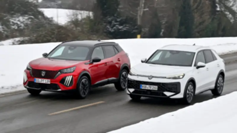 VW T-Roc vs. Peugeot 2008: SUV-Duell entscheidet sich in Details
