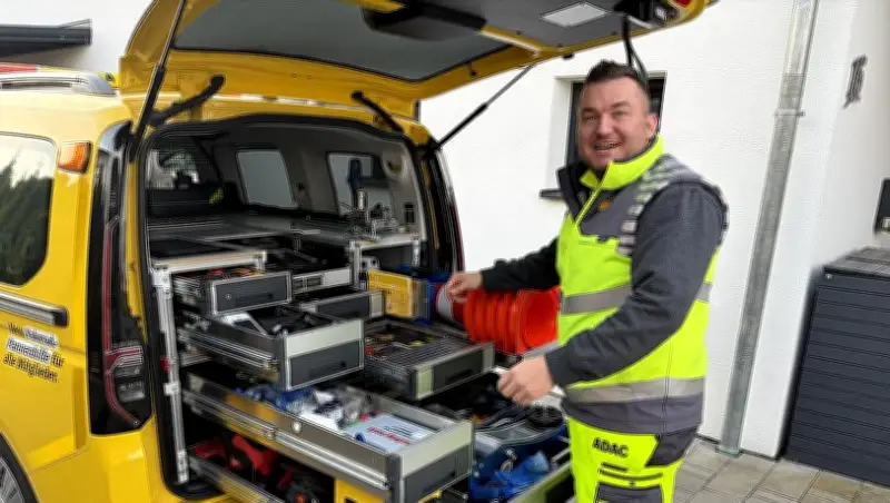 Warum ein ADAC-Pannenhelfer trotz Mitgliederschwund seine Berufung liebt
