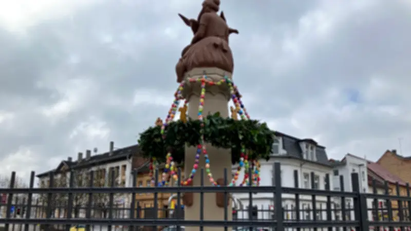 Weißenfelser Brunnen erwachen pünktlich zu Ostern aus dem Winterschlaf