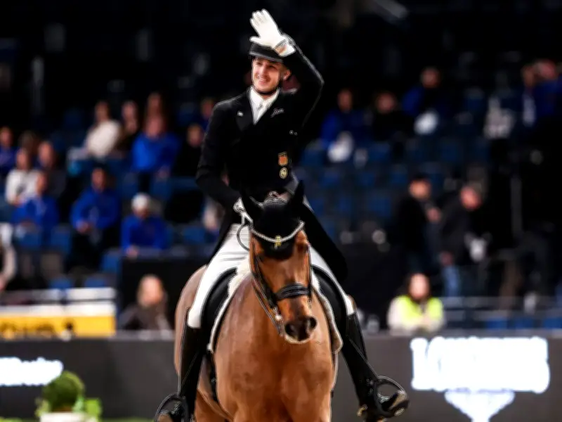 Weltcupfinale im Dressurreiten: Debütant Treffinger erreicht Platz sechs im Grand Prix
