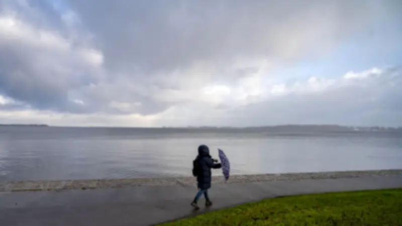 Wettersturz am Sonntag: Regen und Kälte vertreiben den Frühling in Deutschland