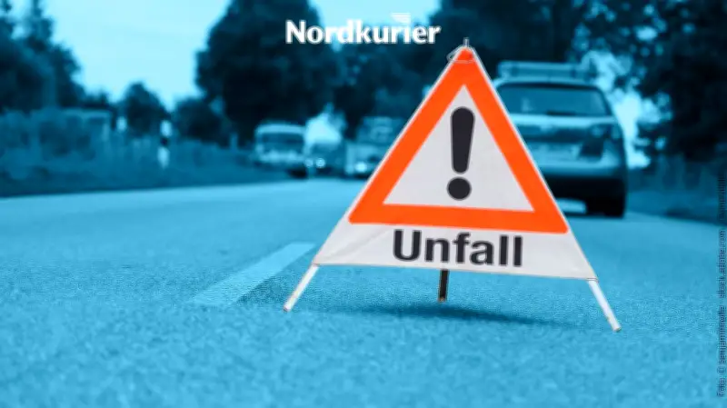 Wildunfall auf B110: 18-Jährige verletzt ins Krankenhaus