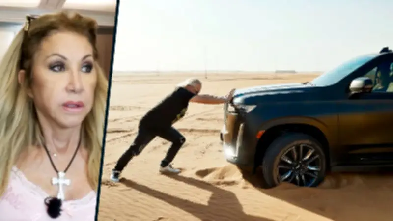 Wüsten-Debakel bei den Geissens: Robert versenkt Luxus-SUV im Sand