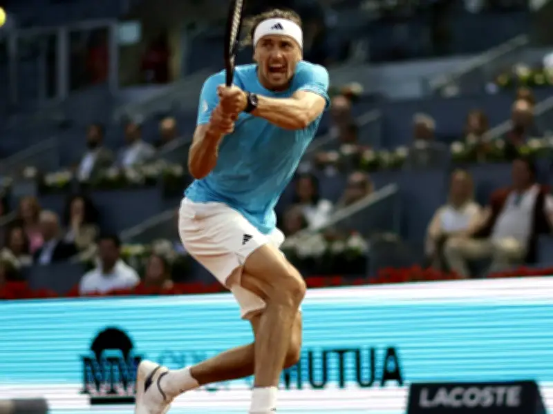 Zverev zieht nach Mitternacht ins Viertelfinale von Madrid ein