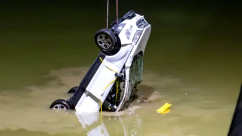 Zweites Todesopfer nach Autounfall in Frankfurter Hafenbecken