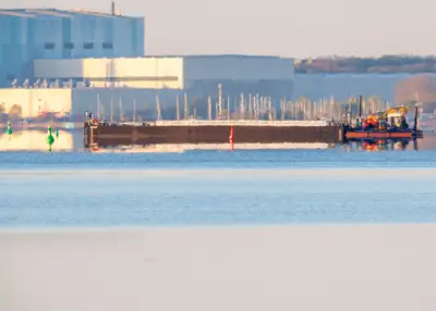 Bergung des Buckelwals vor Poel: Helfer nehmen Arbeit wieder auf