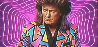 Berliner Satiriker nutzt KI-Video über Trump für viralen Hype und Merchandising