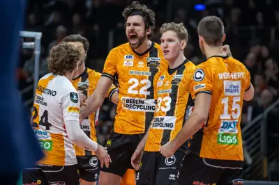 BR Volleys nach Sieg gegen Friedrichshafen vor Finaleinzug in Volleyball-Bundesliga