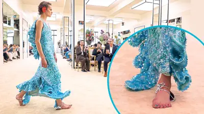 Chanel-Schuh ohne Sohle sorgt für Spott im Netz