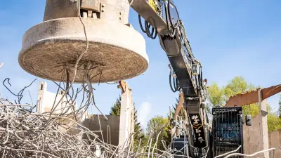 Dreister Diebstahl: Zwei Tonnen schwerer Magnet von Baustelle gestohlen