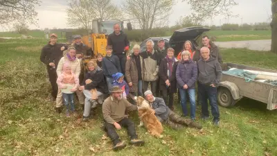 Frühjahrsputz in Kagenow: Elf Jahre Dorfgemeinschaft gegen Müll und Unrat