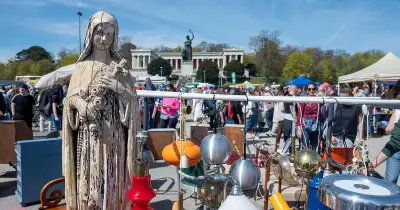 Frühlingsfest in München gestartet: Jubiläumsprogramm mit Flohmarkt und Feuerwerk