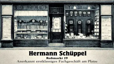 Historische Anzeigen enthüllen Zeitzer Geschäfte von 1912