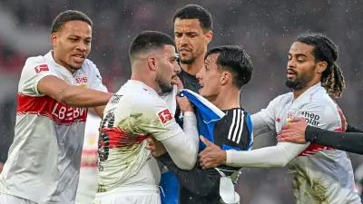 HSV erlebt Debakel in Stuttgart: 12 Mal Note 5 und eine 6 für 0:4-Niederlage