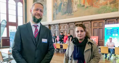 Jobcenter Saalekreis verzeichnet Rekordandrang bei Jobbörse im Merseburger Ständehaus