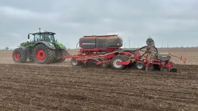 Maislabyrinth bei Aschersleben: Aussaat gestartet, Eröffnung im Juni